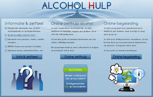 alcoholhulp index pagina